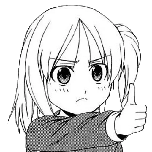 👍 Стикер «Anime chans» для Telegram