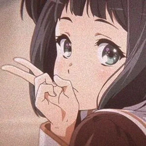 ✌ Стикер «Anime chans» для Telegram