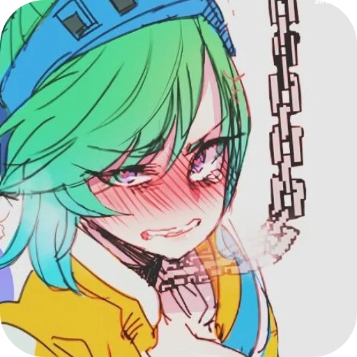 🥵 Стикер «Anime Bagels 3» для Telegram