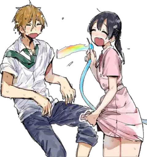 😂 Стикер «animecouple» для Telegram