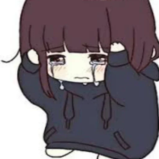 ❤️ Стикер «Anime exe» для Telegram