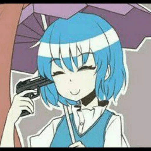 ❤️ Стикер «Anime exe» для Telegram