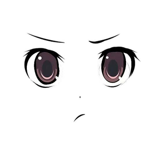 🙄 Стикер «Anime face» для Telegram