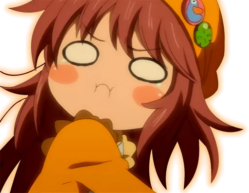 😣 Стикер «Anime fun expressions» для Telegram