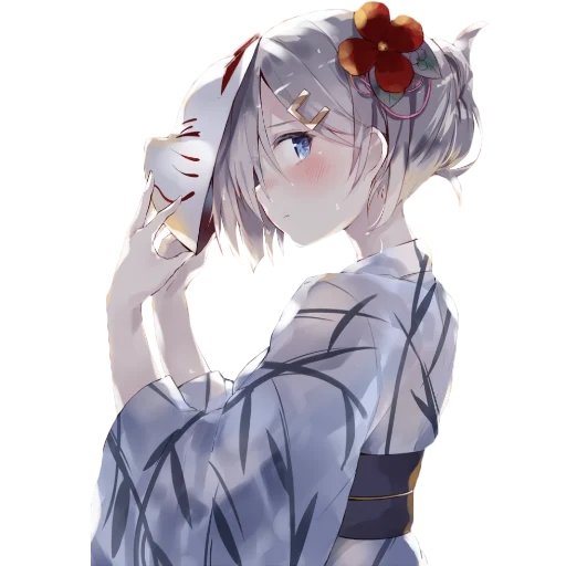 😳 Стикер «Anime girl p.p» для Telegram