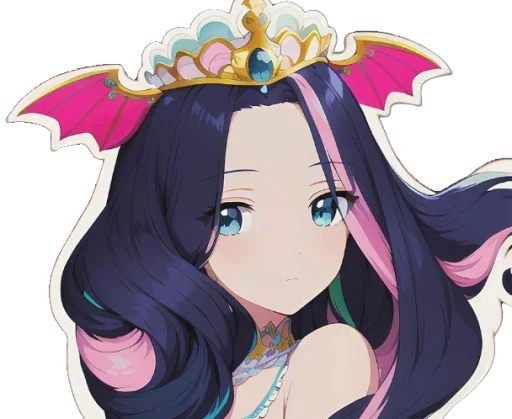 👑 Стикер «Lola chan» для Telegram