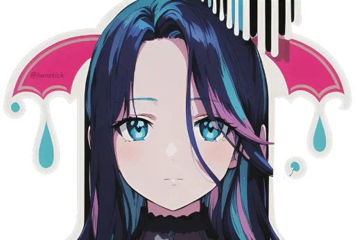 😒 Стикер «Lola chan» для Telegram