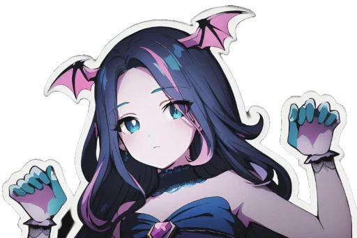 🐱 Стикер «Lola chan» для Telegram