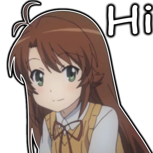 Стикерпак AnimeNonNonBiyoriEn для Telegram — скачать