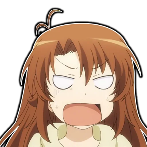 😮 Стикер «AnimeNonNonBiyoriEn» для Telegram