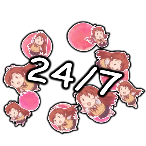 🌐 Стикер «AnimeNonNonBiyoriEn» для Telegram