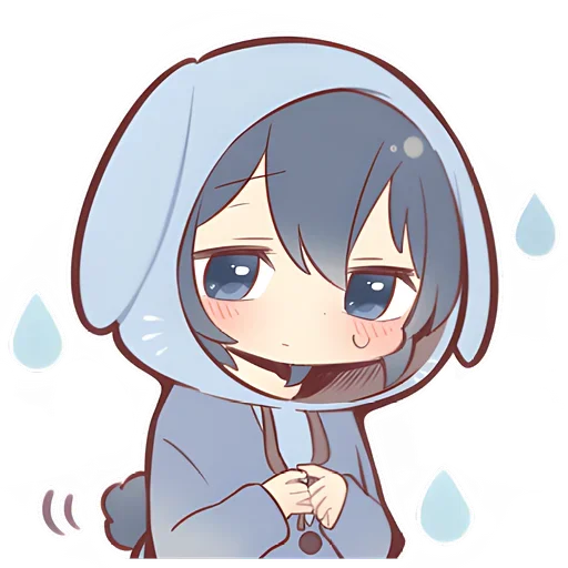 😞 Стикер «Anime boy and girl» для Telegram