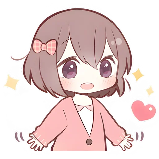 😦 Стикер «Anime boy and girl» для Telegram