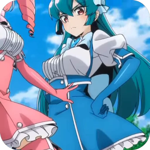 🤩 Стикер «Gushing over Magical Girls» для Telegram