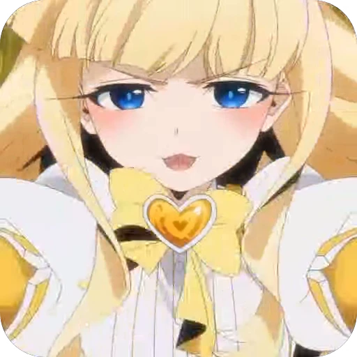 🤩 Стикер «Gushing over Magical Girls» для Telegram