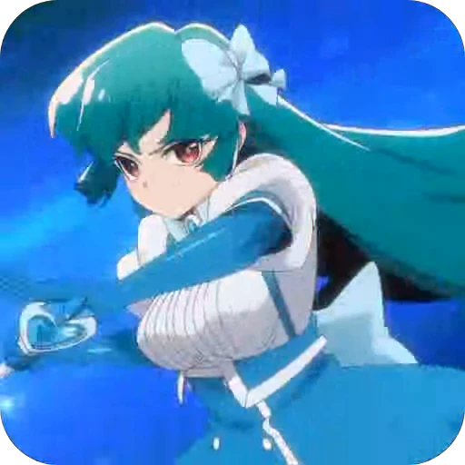 🤩 Стикер «Gushing over Magical Girls» для Telegram