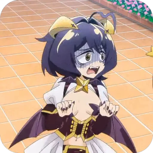 🤩 Стикер «Gushing over Magical Girls» для Telegram