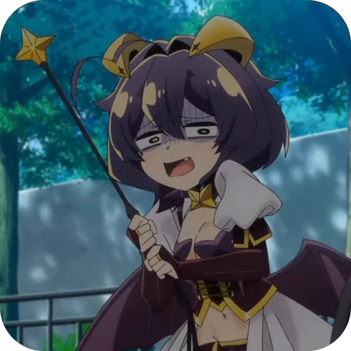 🤩 Стикер «Gushing over Magical Girls» для Telegram