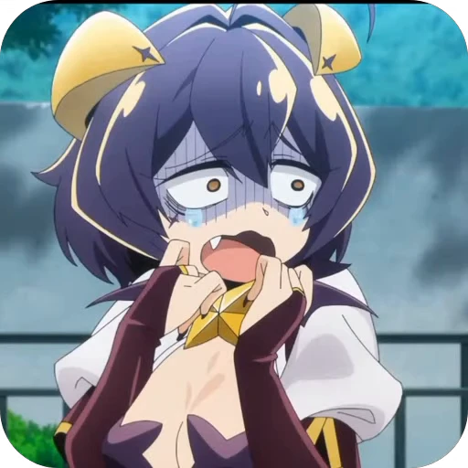 🤩 Стикер «Gushing over Magical Girls» для Telegram