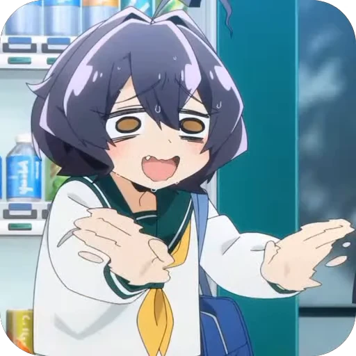 🤩 Стикер «Gushing over Magical Girls» для Telegram
