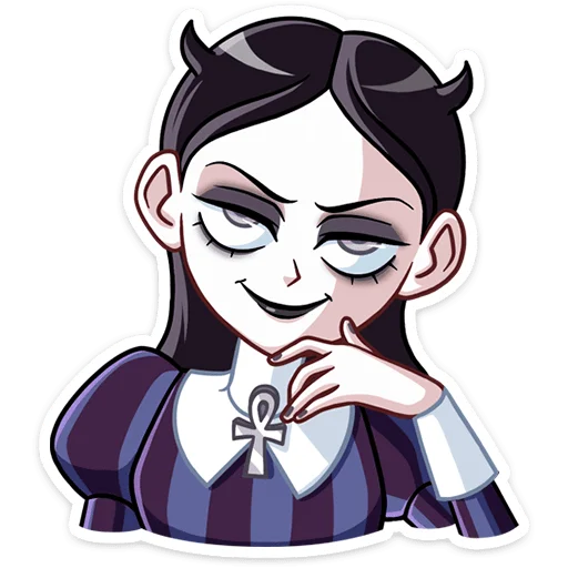 😈 Стикер «Аннабель» для Telegram