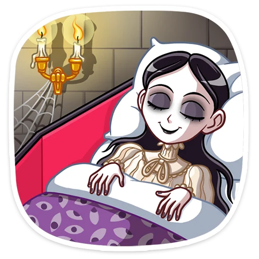 😴 Стикер «Аннабель» для Telegram