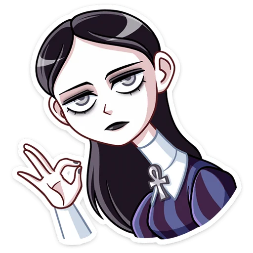 👌 Стикер «Аннабель» для Telegram