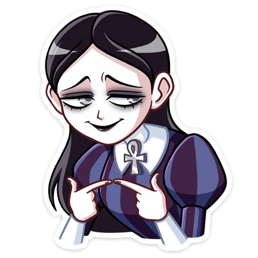 🥺 Стикер «Аннабель» для Telegram