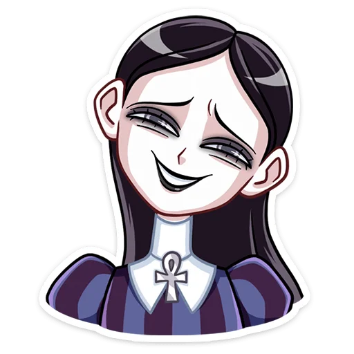 ☺️ Стикер «Аннабель» для Telegram