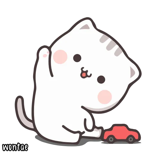 👋 Стикер «Anna Mochi» для Telegram