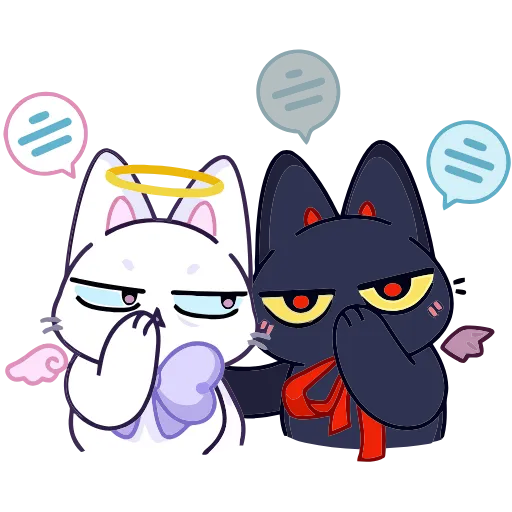 🫢 Эмодзи «Аннет и Сейлем» для Telegram