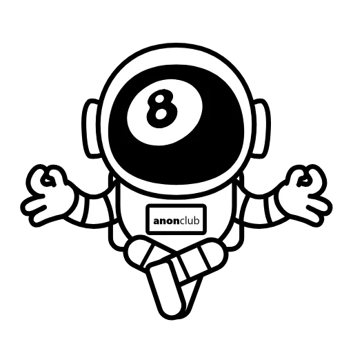 🧘‍♂️ Стикер «Anon» для Telegram