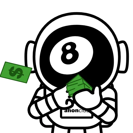 🤑 Стикер «Anon» для Telegram