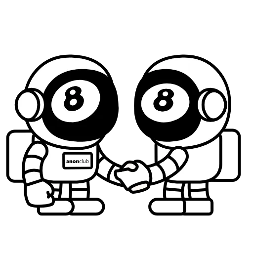🤝 Стикер «Anon» для Telegram