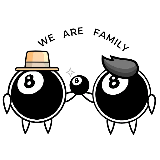 👨‍👧‍👦 Стикер «Anon» для Telegram