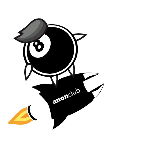 🚀 Стикер «Anon» для Telegram