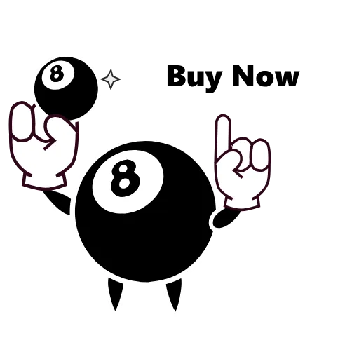 🎱 Стикер «Anon» для Telegram