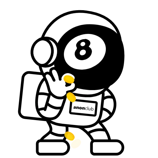 🪙 Стикер «Anon» для Telegram