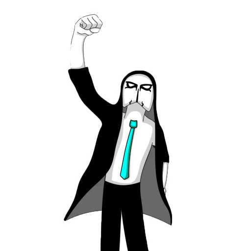 ✊ Стикер «Anonymous Pasha» для Telegram