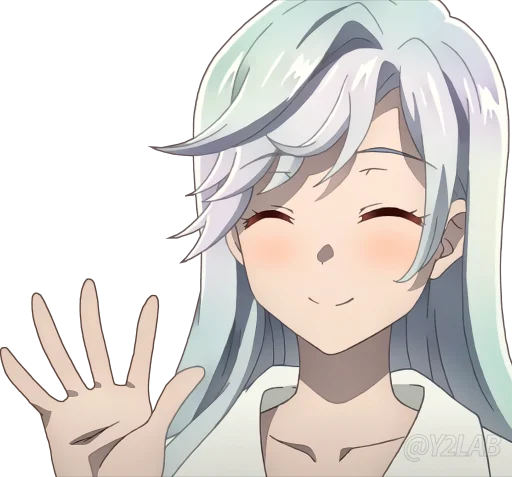 👋 Стикер «Sekai Saikou no Ansatsusha, Isekai Kizoku ni Tensei suru» для Telegram