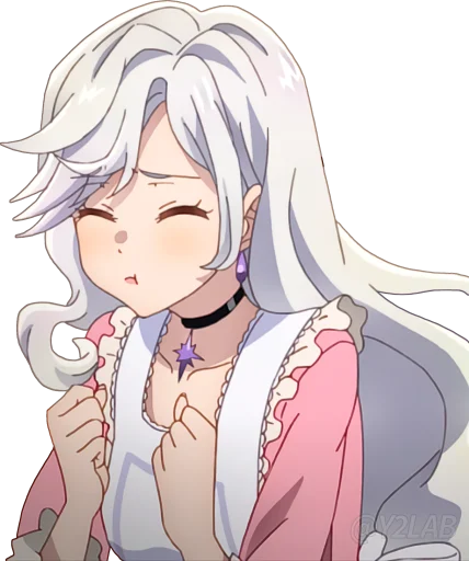 😠 Стикер «Sekai Saikou no Ansatsusha, Isekai Kizoku ni Tensei suru» для Telegram