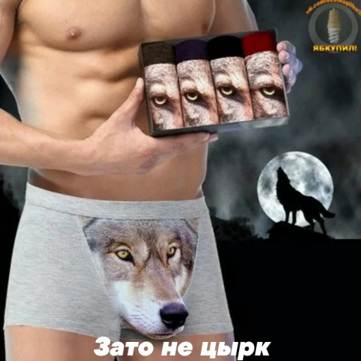 🐺 Стикер «Антицирк» для Telegram