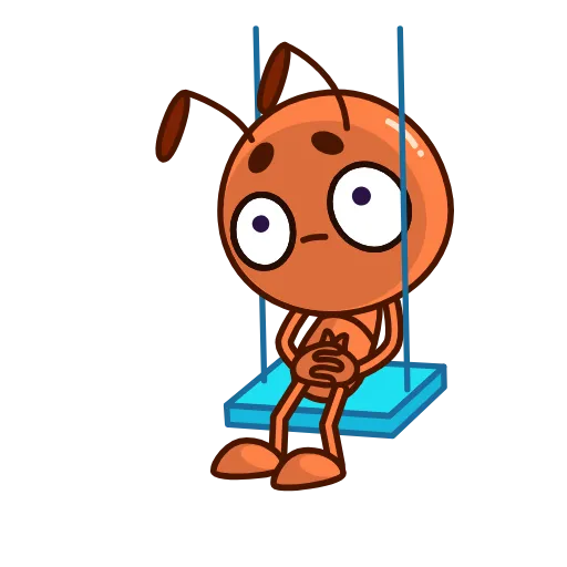 😟 Стикер «Муравьишка» для Telegram
