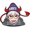 🤩 Эмодзи «Антон Tiny Bunny» для Telegram