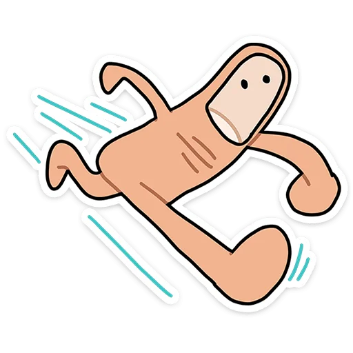 ⭐ Стикер «Палец Антон» для Telegram