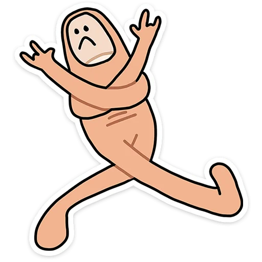 ⭐ Стикер «Палец Антон» для Telegram