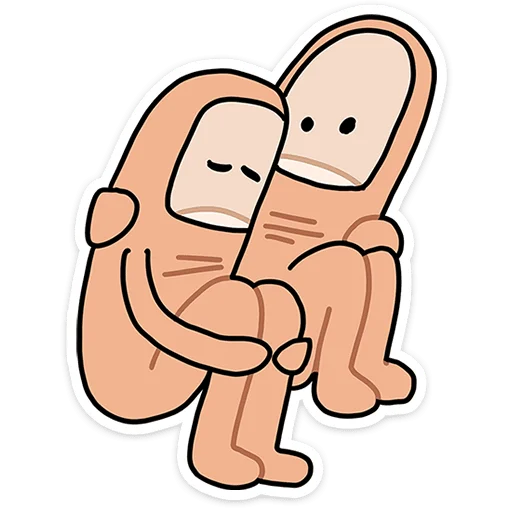 ⭐ Стикер «Палец Антон» для Telegram