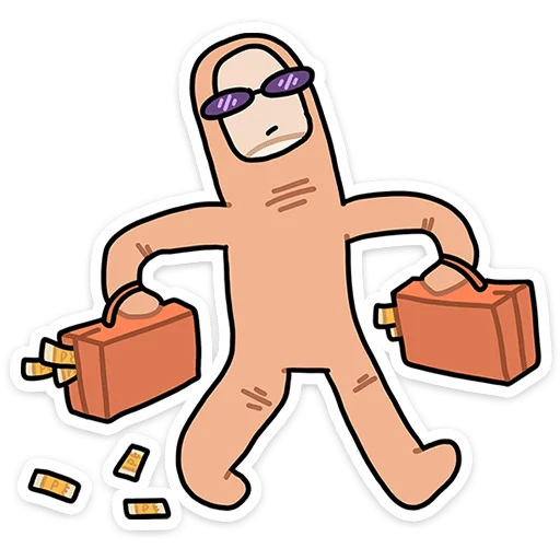 ⭐ Стикер «Палец Антон» для Telegram