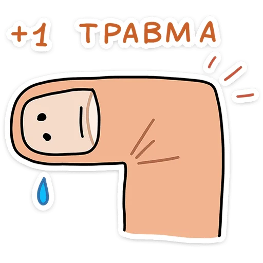 ⭐ Стикер «Палец Антон» для Telegram