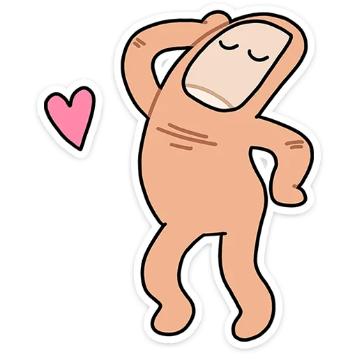 ❤️ Стикер «Палец Антон» для Telegram